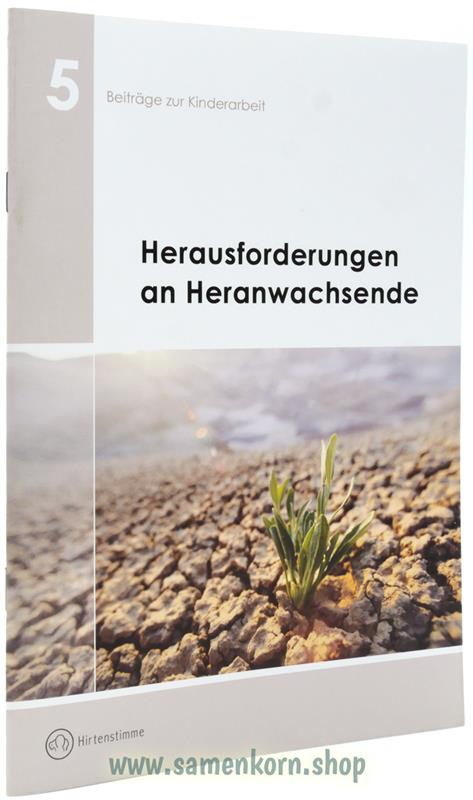 Herausforderungen an Heranwachsende / Beiträge zur Kinderarbeit 5 / Heft