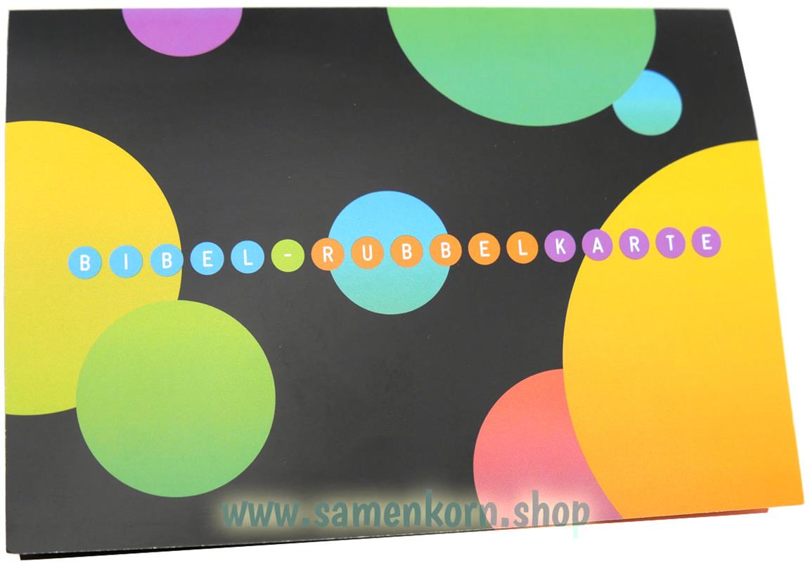 Bibel-Rubbelkarte / Bibelleseplan