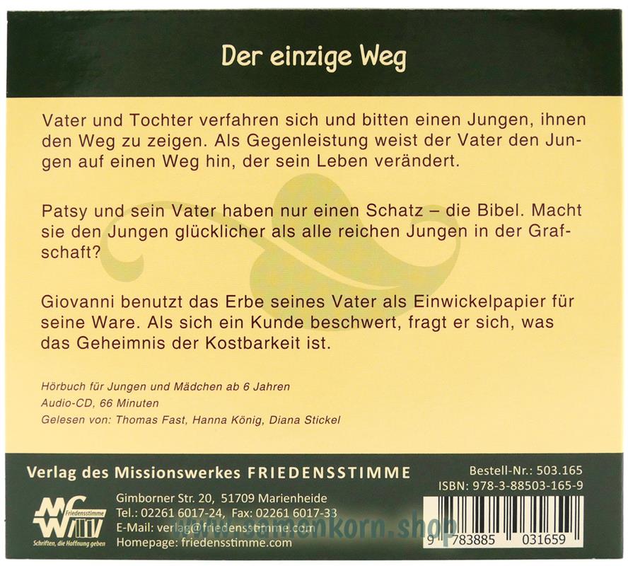 Der einzige Weg / CD-Hörbuch