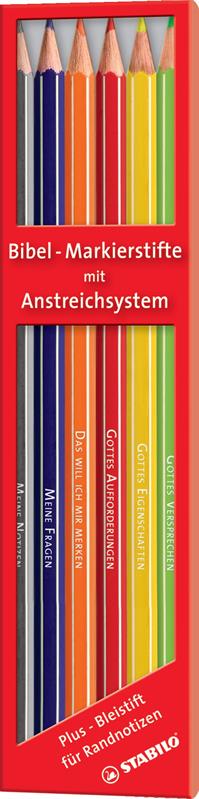 Bibel-Markierstifte mit System
