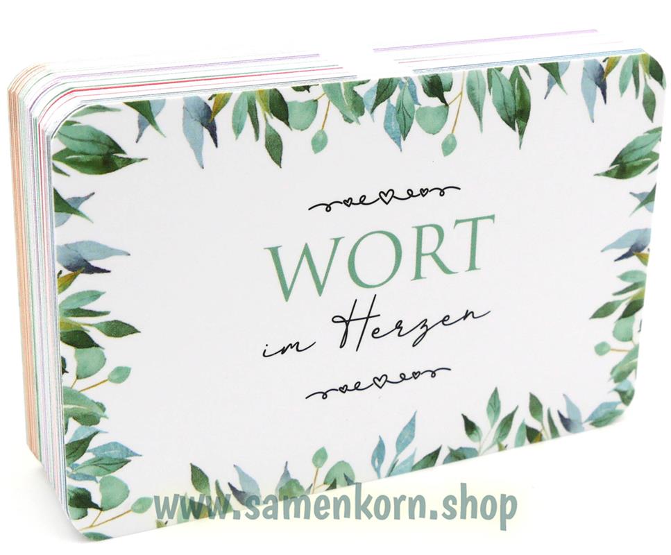 Wort im Herzen / 48 Lernkarten