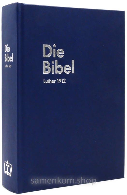 Luther 1912 – Standardausgabe – blau / Buch